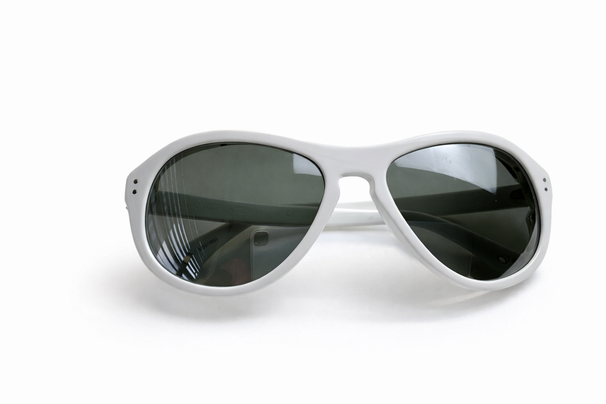 Moncler Agel MC516-02 White / Gray Sunglasses MC 516-02 58mm men