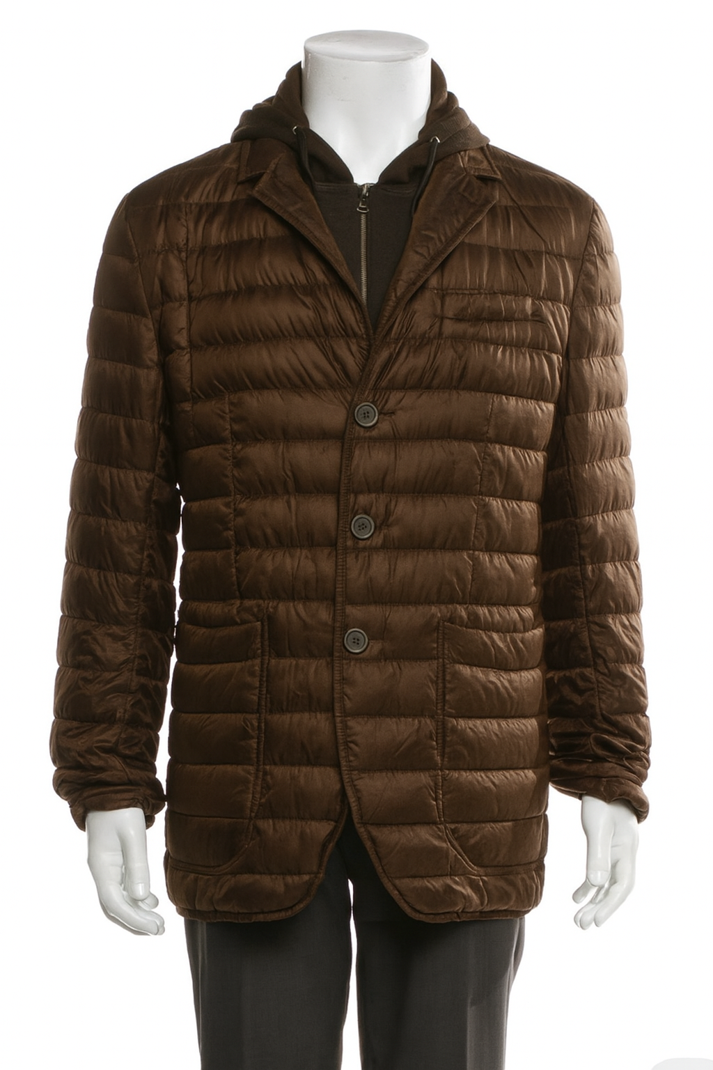 Herno Resort Ultralight nylon puffer blazer jacket size 50 MEN