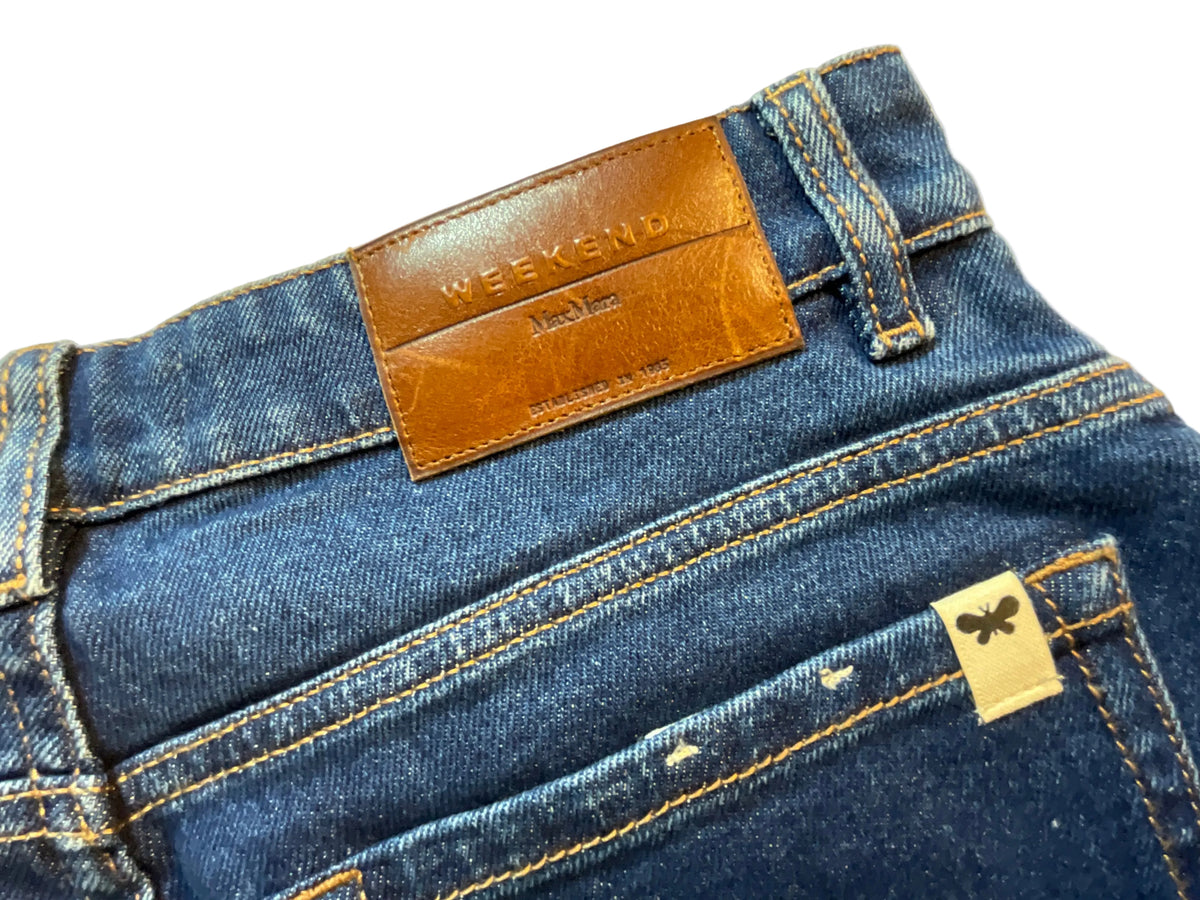 Weekend by MaxMara Cannes Wide Leg jeans size W34 UK 8 F 38 ladies
