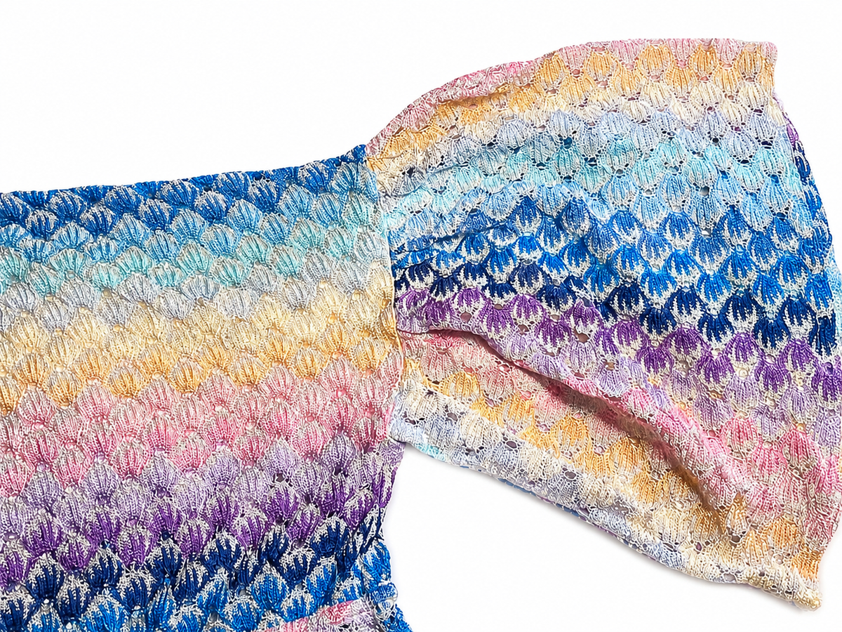 Missoni Metallic Knit Cover-Up Tunic – Size 36 ladies