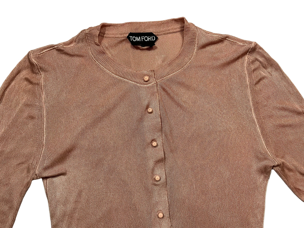 Tom Ford Pink Sexy Top Sweater Size S small ladies