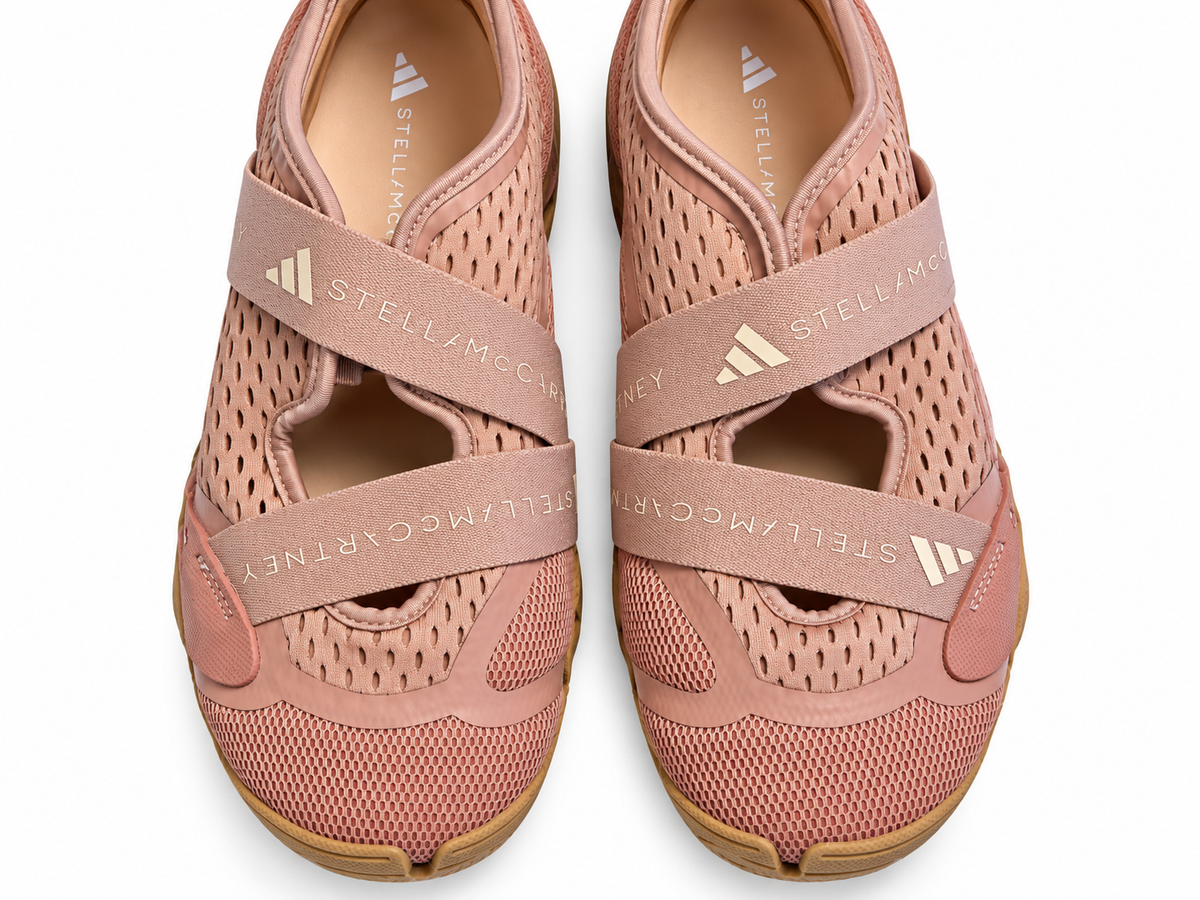 Adidas by Stella McCartney Pink Mesh Trainers – Size UK 6 / EU 39⅓ ladies