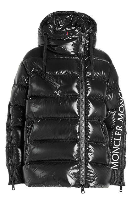 Moncler Liriope hooded down feathers jacket puffer size 2 ladies