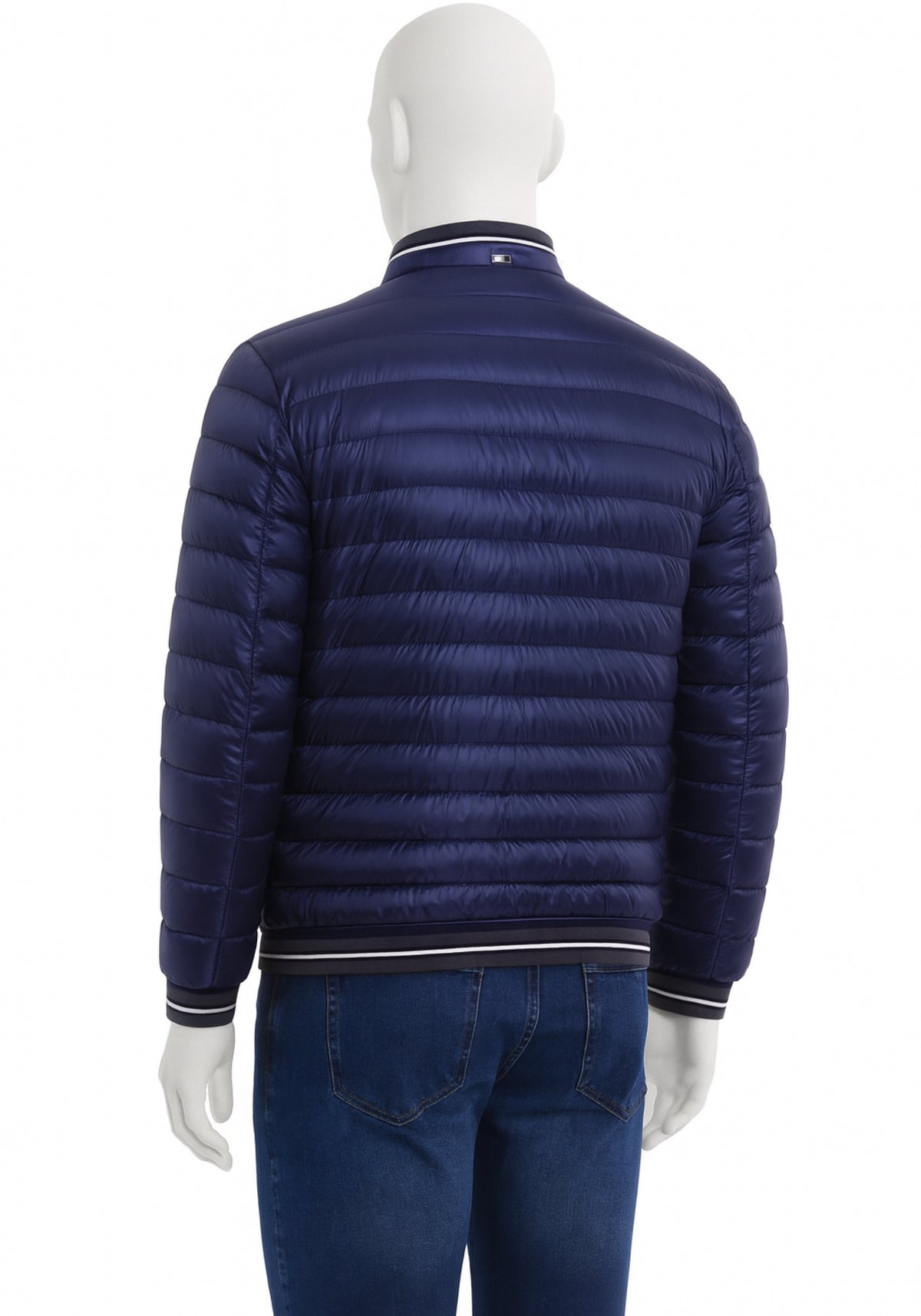 Herno Lightweight dawn feathers blue down bomber jacket Size 52 men