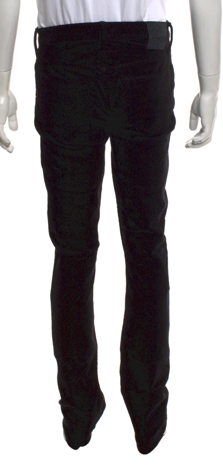 Tom Ford Black Slim-Fit Cotton-Blend Corduroy Trousers size 33 men