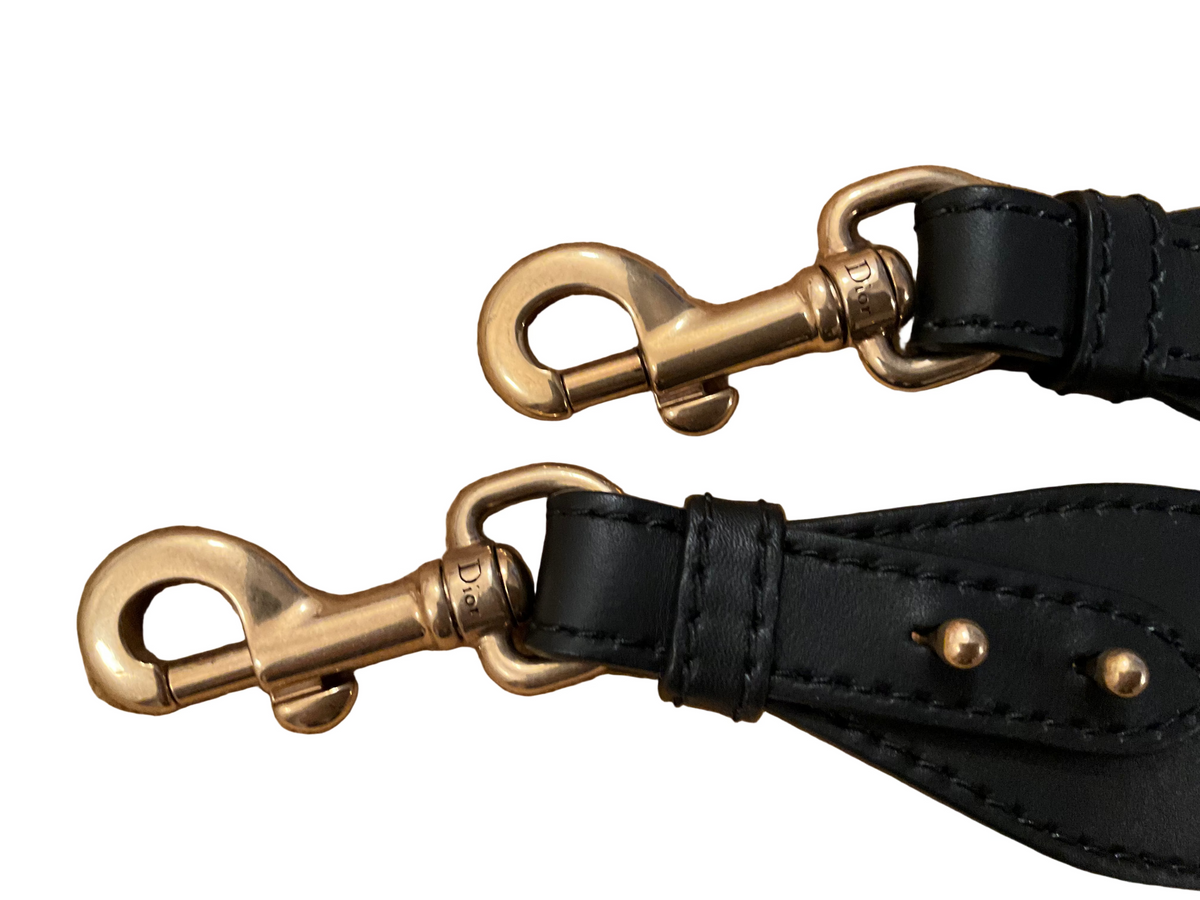 Christian Dior Limited Edition Canvas Studded Bohemian-Inspired Shoulder Strap ladies