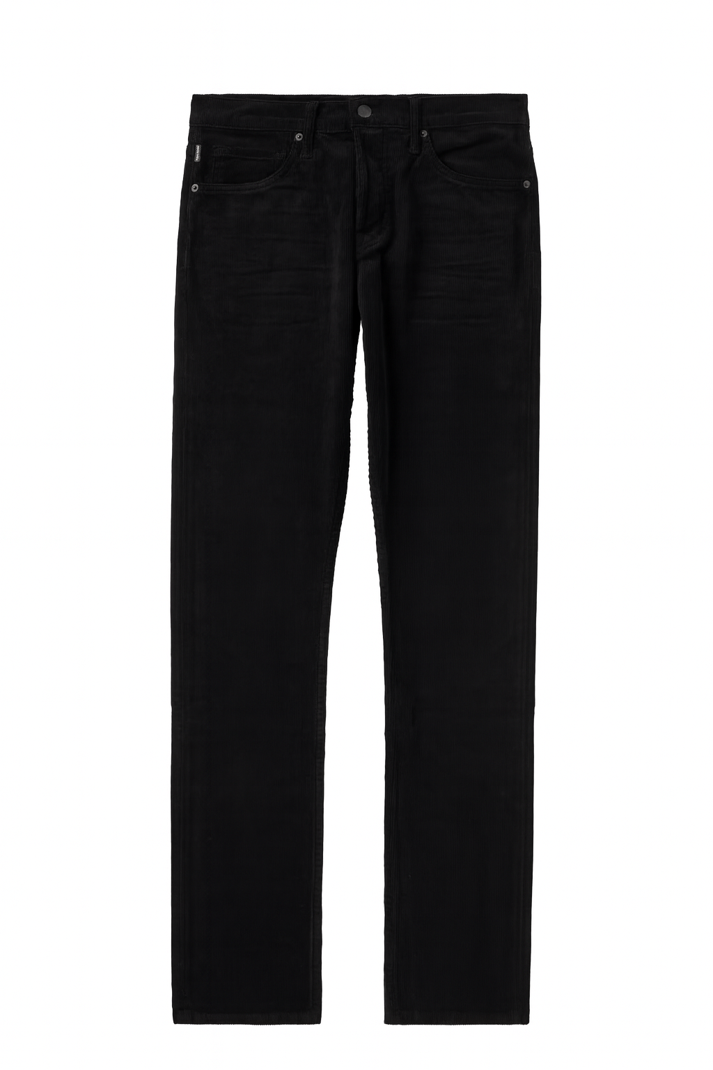 Tom Ford Black Slim-Fit Cotton-Blend Corduroy Trousers size 33 men