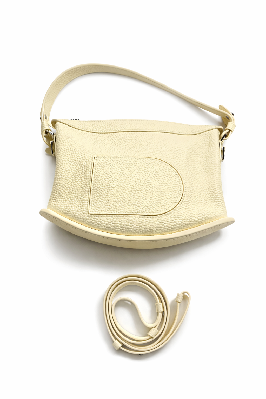 DELVAUX Taurillon Soft Pin Swing Small Bag Handbag Ladies