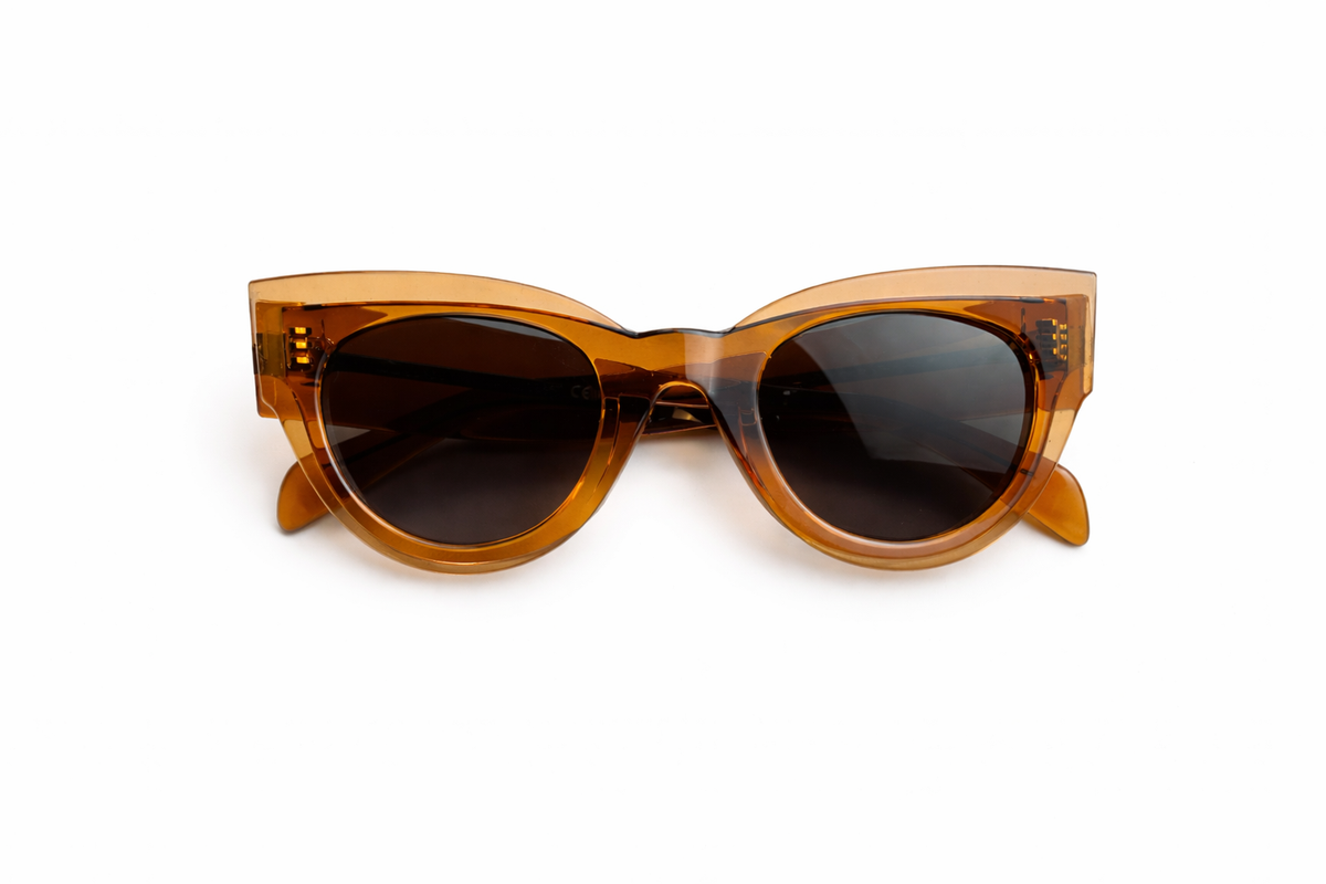 Celine Paris CL 41447/S L7Q/IR Sunglasses in Brown Ladies