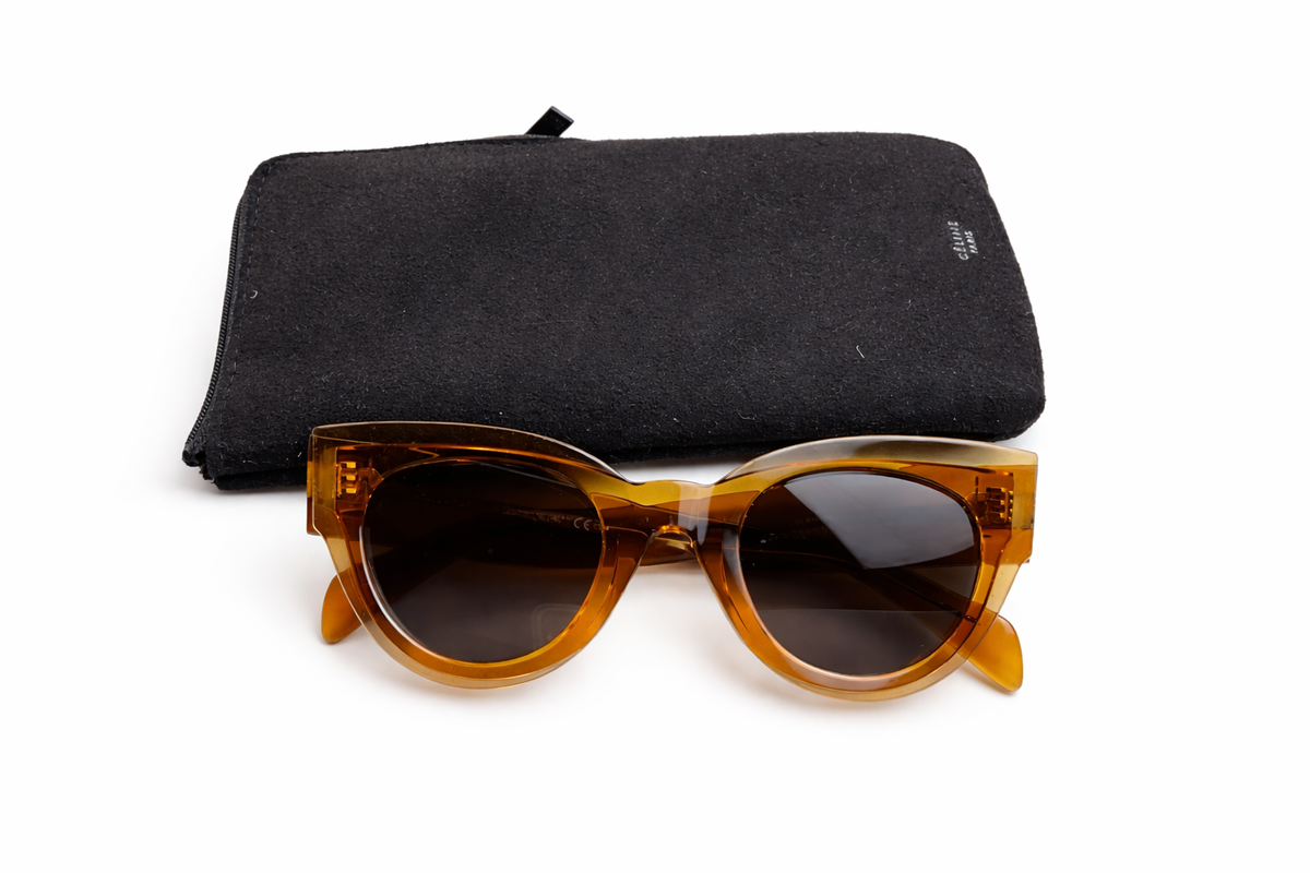 Celine Paris CL 41447/S L7Q/IR Sunglasses in Brown Ladies