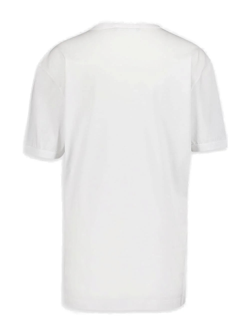Dolce & Gabbana V-Neck T-Shirt in white size 50 men