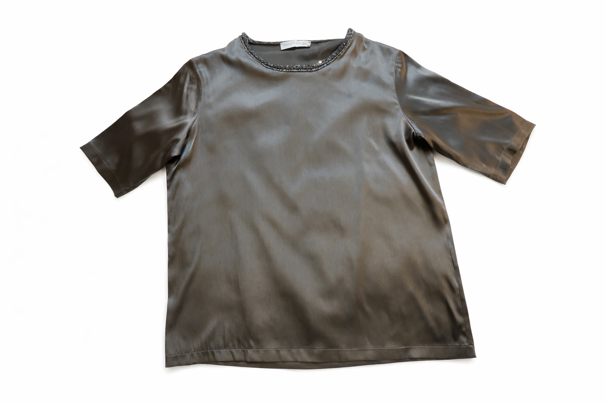 Fabiana Filippi Silky T shirt Blouse size S small ladies