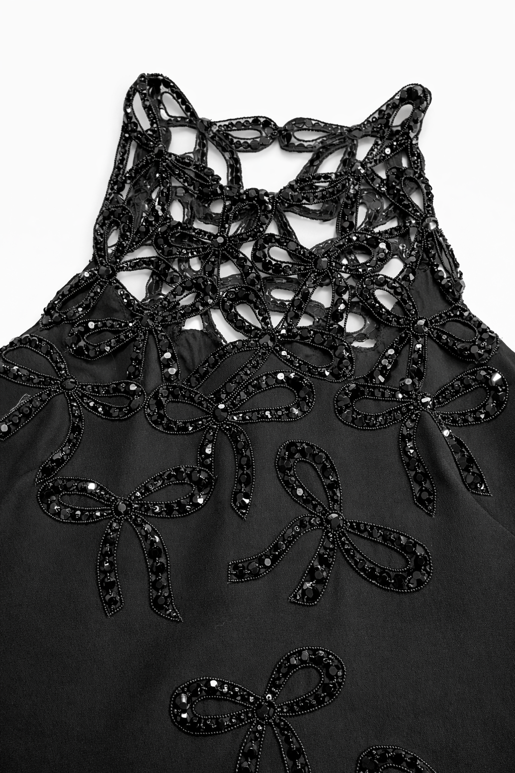 VALENTINO by Alessandro de Michele Embroidered Crepe Couture Dress Size I 42 UK 10 US 6 ladies
