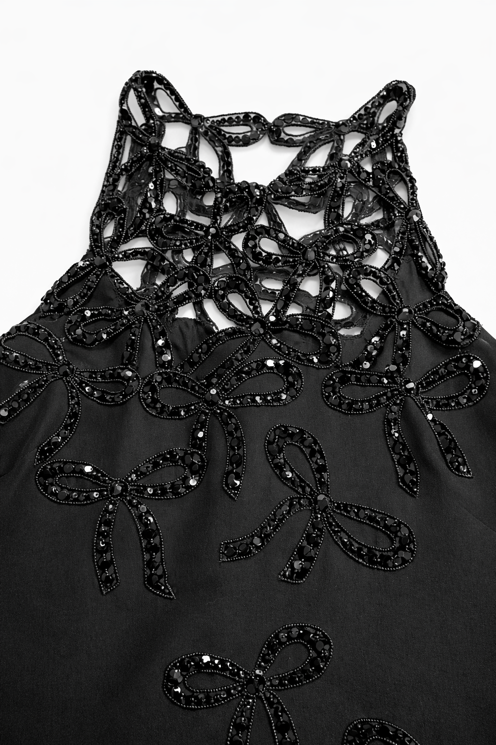 VALENTINO by Alessandro de Michele Embroidered Crepe Couture Dress Size I 42 UK 10 US 6 ladies
