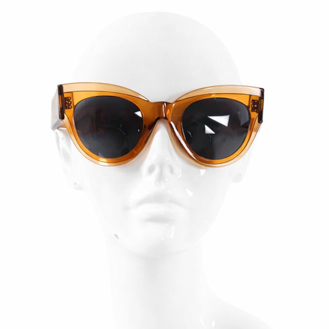 Celine Paris CL 41447/S L7Q/IR Sunglasses in Brown Ladies