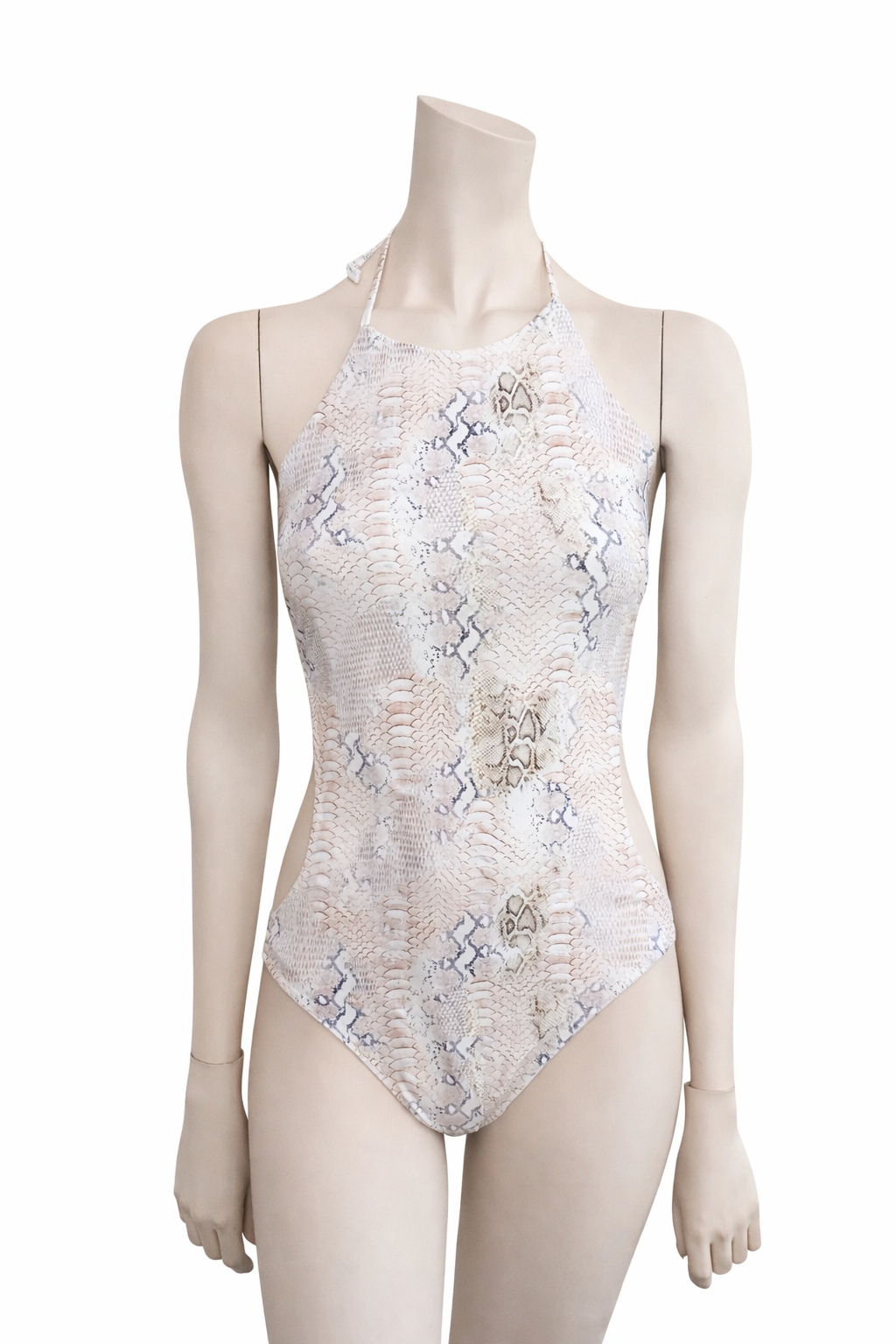Melissa Odabash New York Lizard Print Swimsuit size I 46 ladies