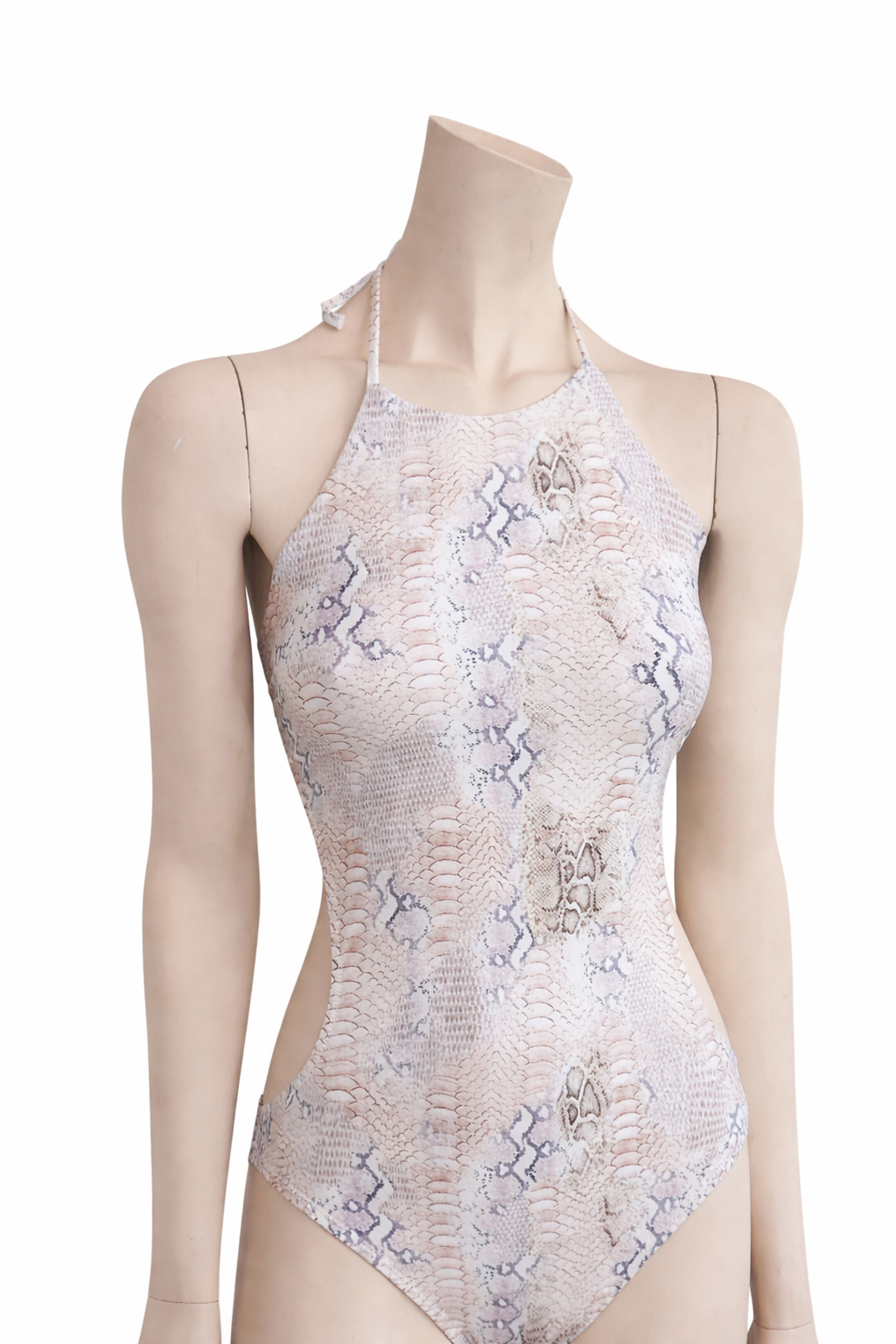 Melissa Odabash New York Lizard Print Swimsuit size I 46 ladies
