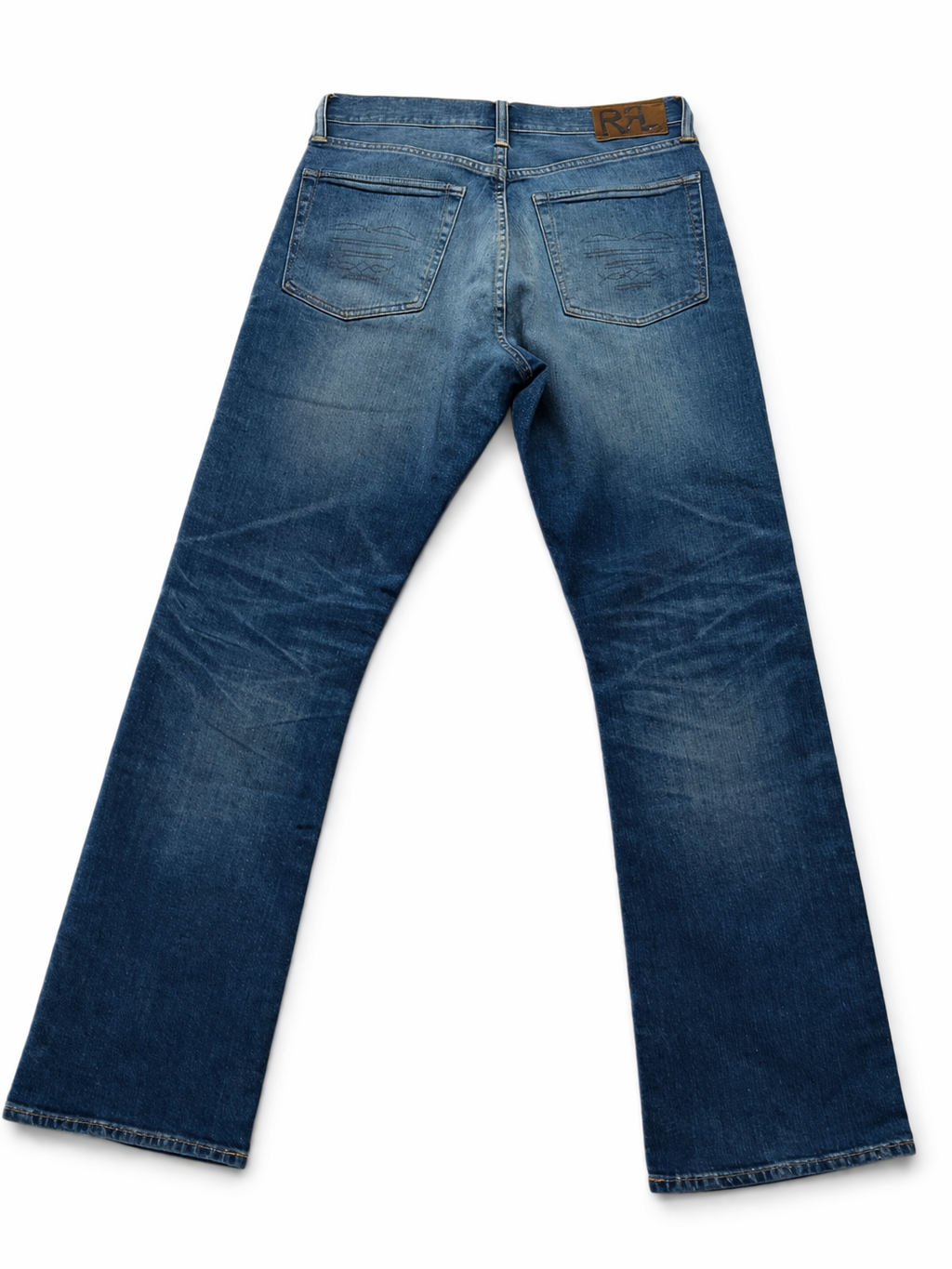 RRL by Ralph Lauren Womens Vintage Boot Eastbend Jean Eastbend Wash Size 28 ladies