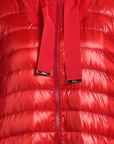 HERNO Short sleeve puffer down feathers jacket SIZE I 40 UK 8 US 4 LADIES