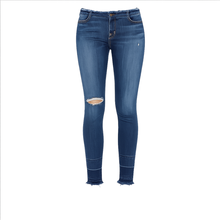 J brand mid rise capris in stigma distressed jeans size 25