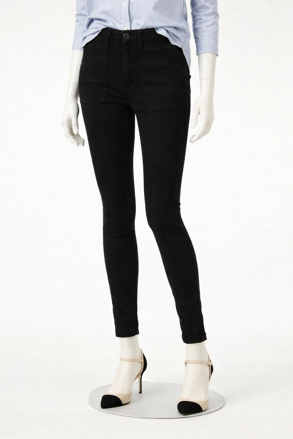 J. Crew anthracite cargo slim fit denim jeans size 29 ladies