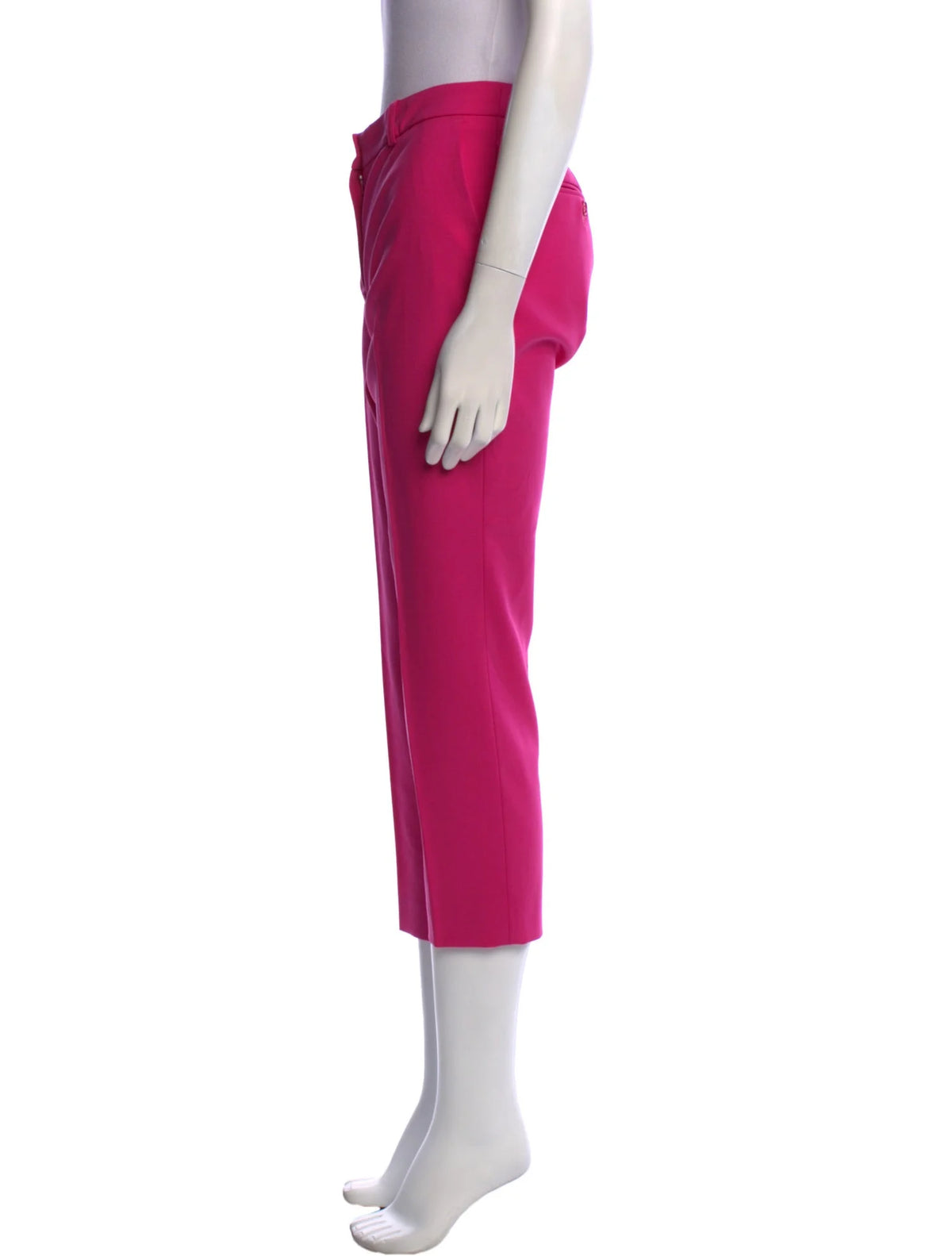 Michael Kors Pink Virgin Wool tailored trousers pants size US 6 UK 10 ladies