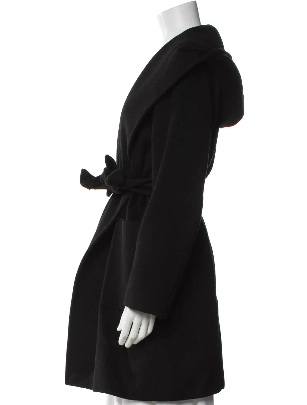 MAX MARA - RIALTO COAT BLACK SIZE S SMALL LADIES