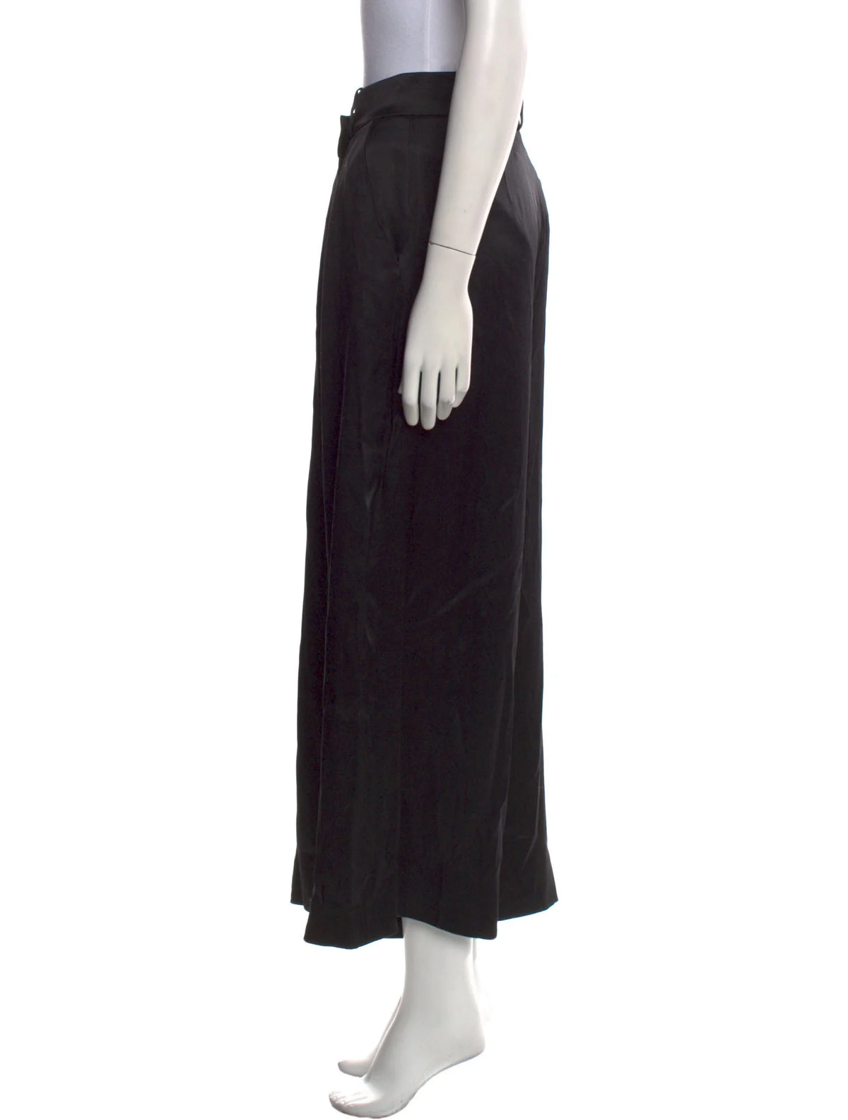 MONSE Upside Down Oversized Wool Culottes Pants In Black Size US 6 UK 10 ladies