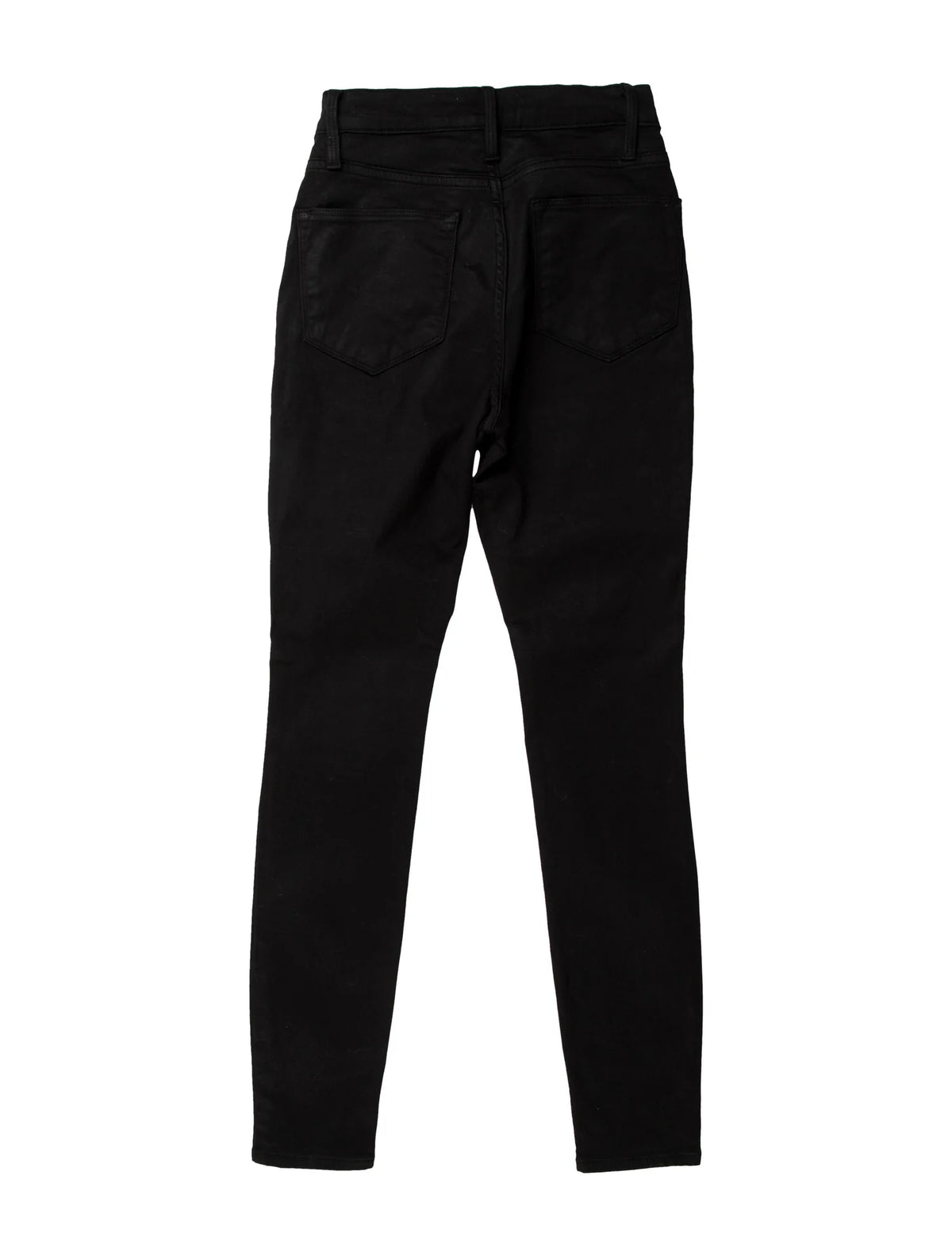 Frame Le High straight-leg jeans in black size 28 ladies
