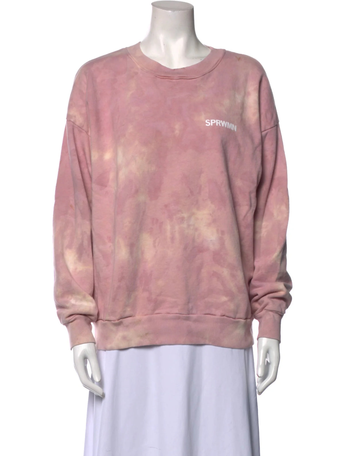 SPRWMN Tie-dyed Cotton Sweatshirt and track pants set tracksuit Size M medium ladies