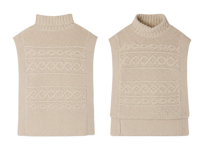 Bonpoint Girls Graziella Jumper Poncho in Beige size 12-14 years children
