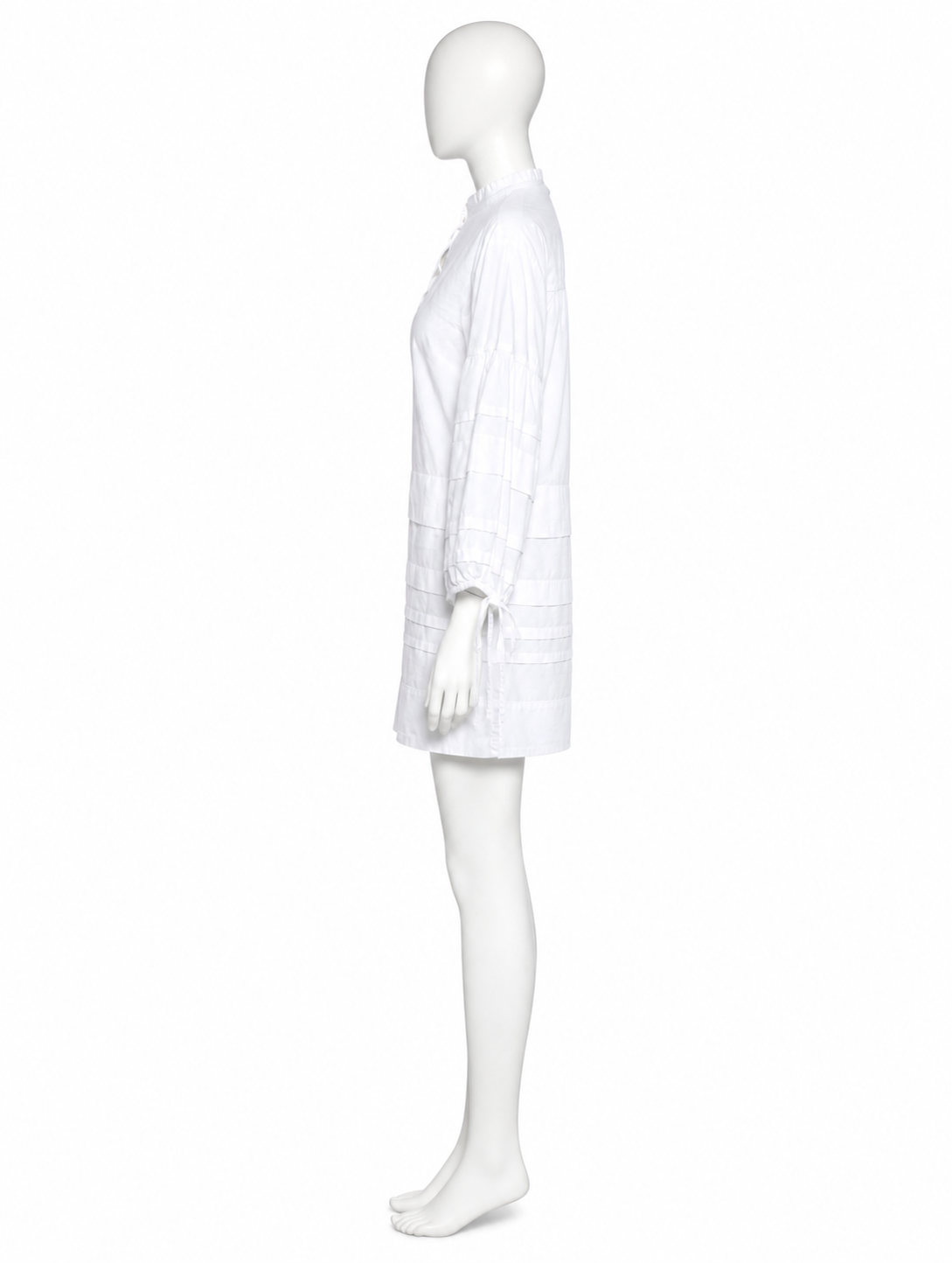 VVB Victoria Beckham White Mini Shirtdress size UK 8 US 4 S small ladies