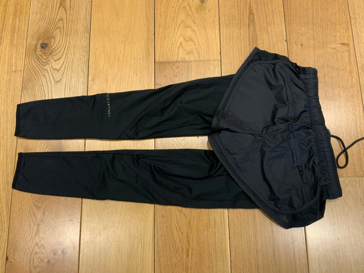 STELLA MCCARTNEY For ADIDAS PERFORMANCE SHORTS WITH INTEGRATED LEGGINGS S small ladies