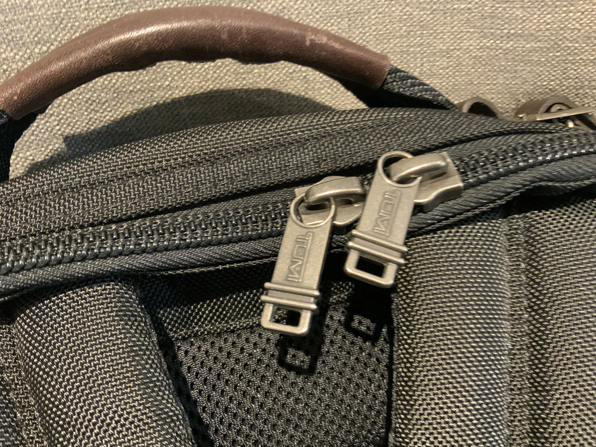 Tumi GREY BALLISTIC NYLON BACKPACK men