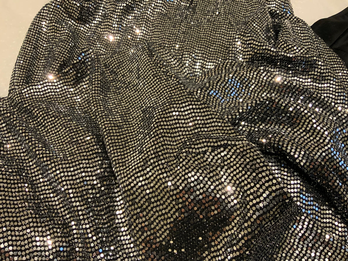 GUCCI Metallic Silver Dress Gown Size S small ladies