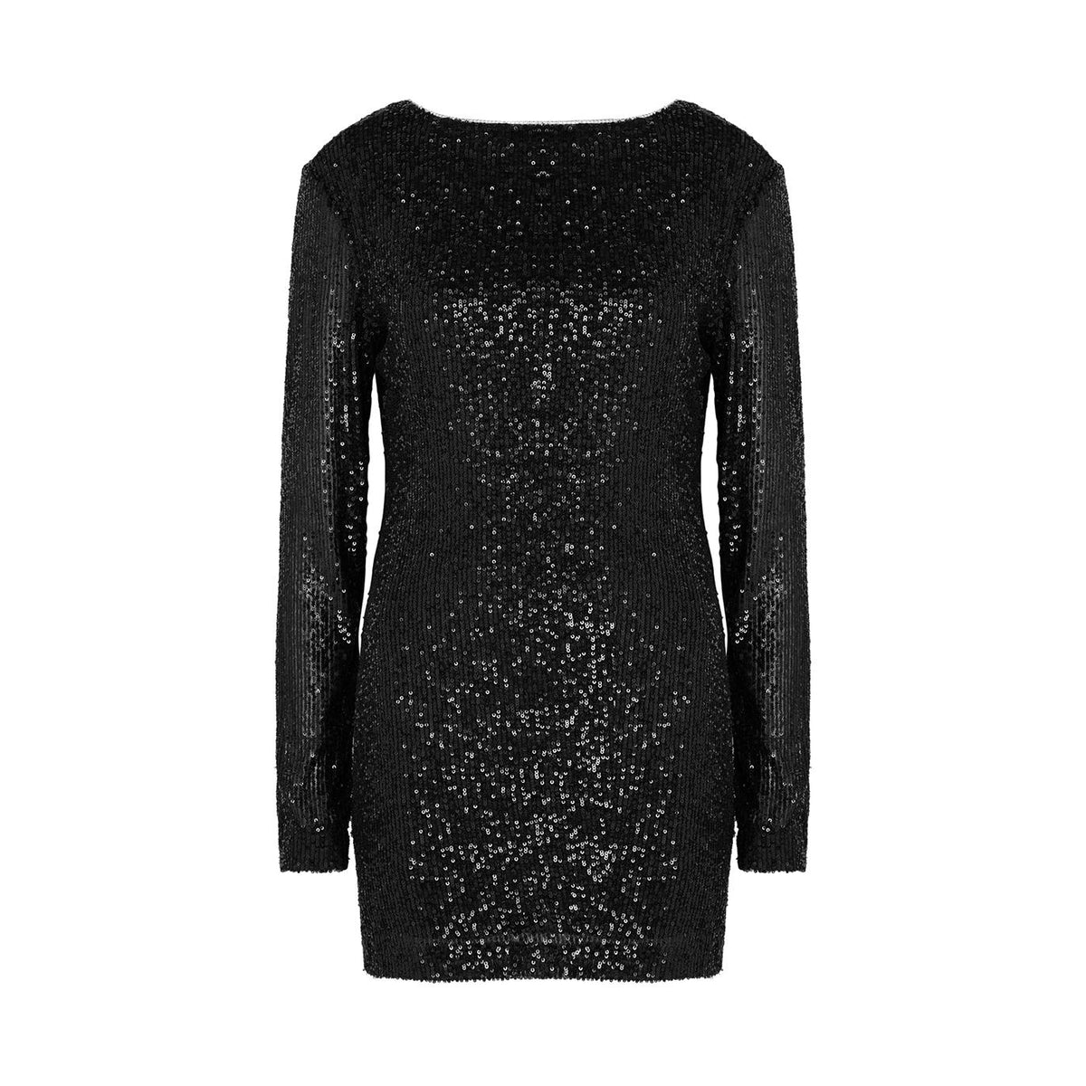 VICTORIA BECKHAM RUNAWAY SEQUIN SHIFT MINI DRESS UK 8 US 4 F 36 I 40 ladies