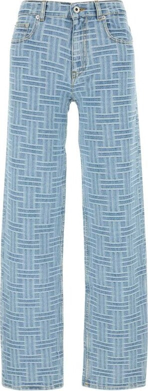 Kenzo Jacquard Japanese Jeans size 29 ladies