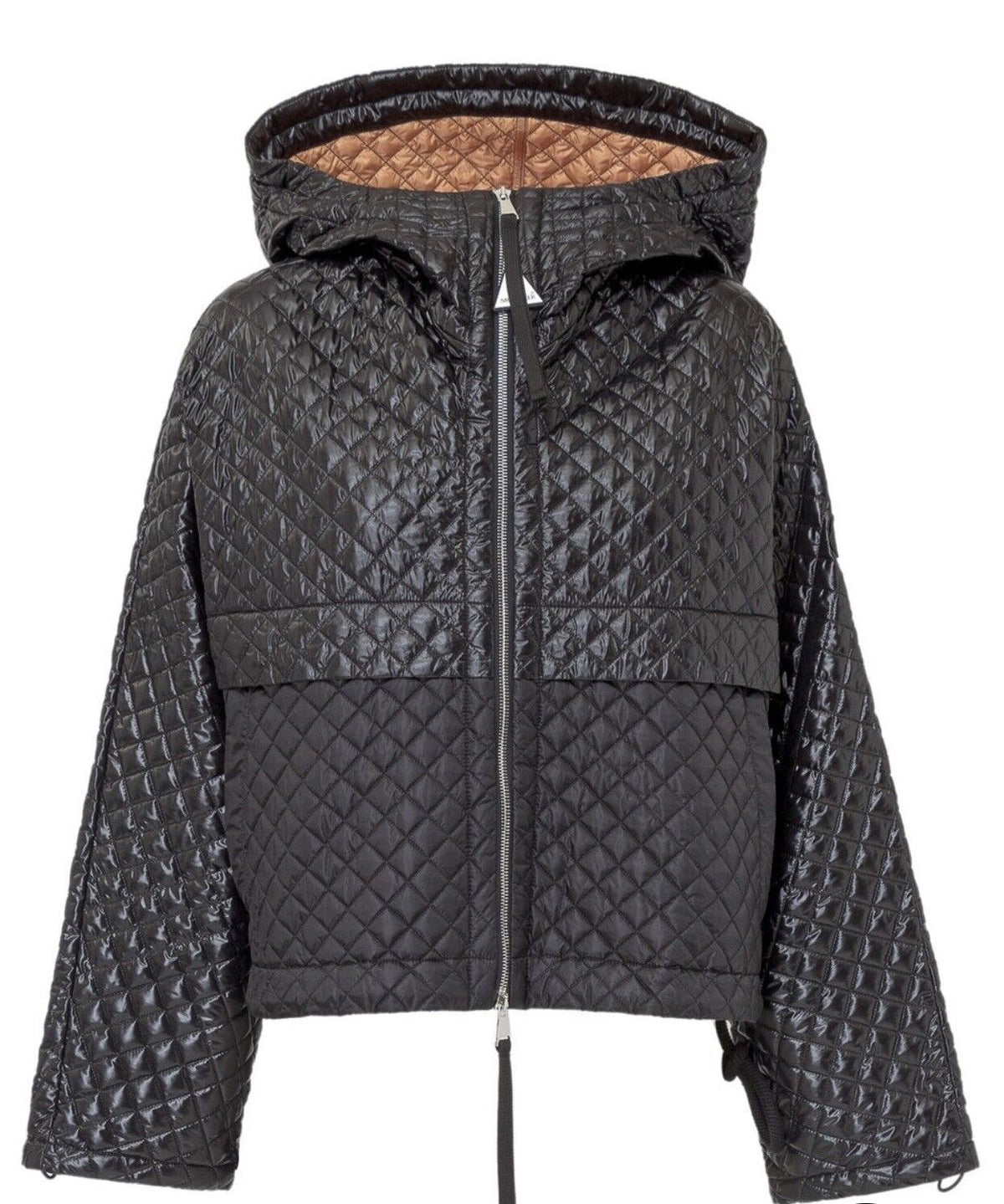 MONCLER GENIUS 1952 CITRINE JACKET NYLON DOWN FEATHERS JACKET - Black Size 2 M ladies