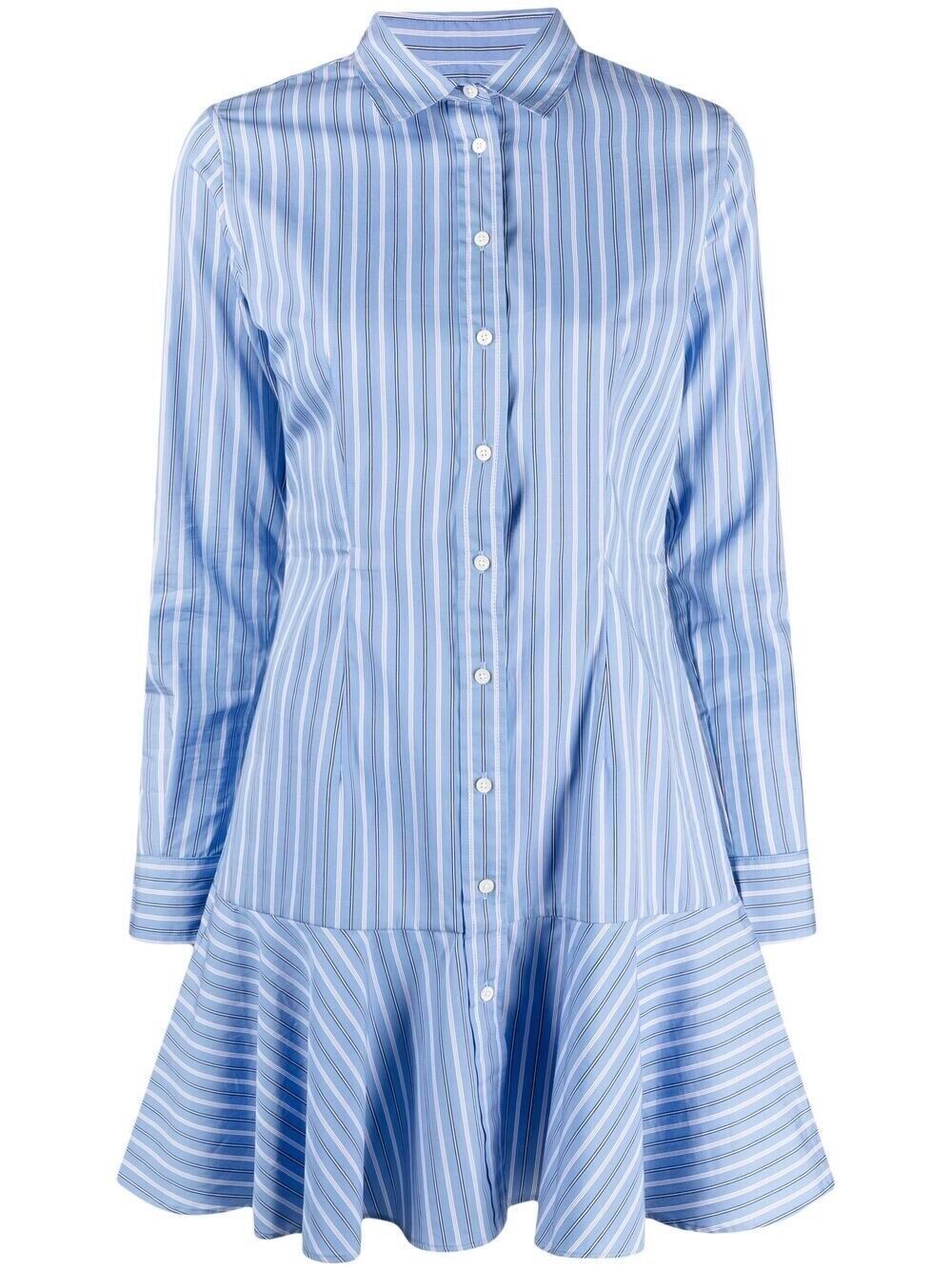 Ralph Lauren Polo Triella Fit and Flare Striped Dress Size US 6 UK 10 ladies