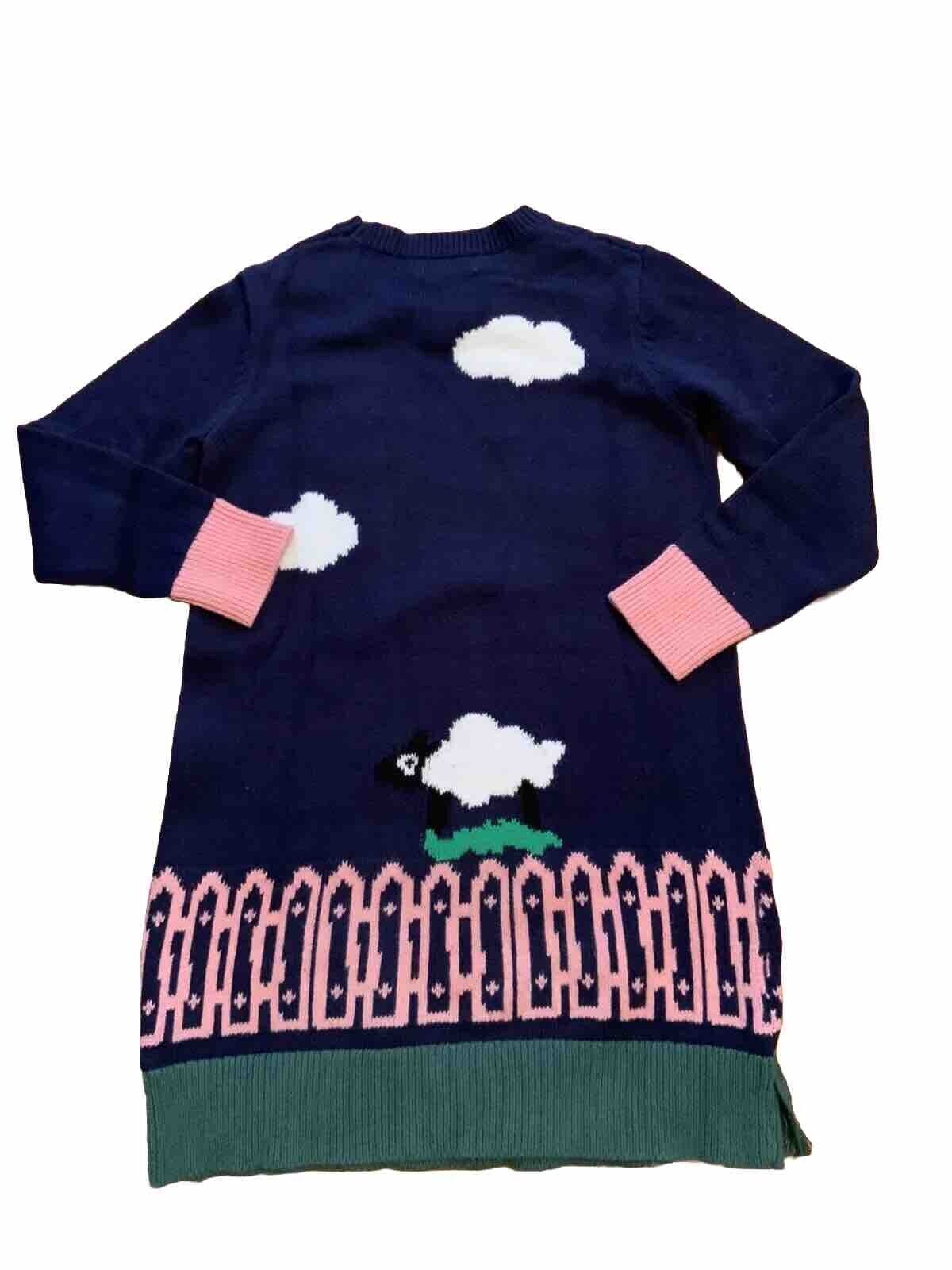 STELLA MCCARTNEY KIDS GIRLS’ Organic Cotton & Merino Wool Knit Dress 8 years children