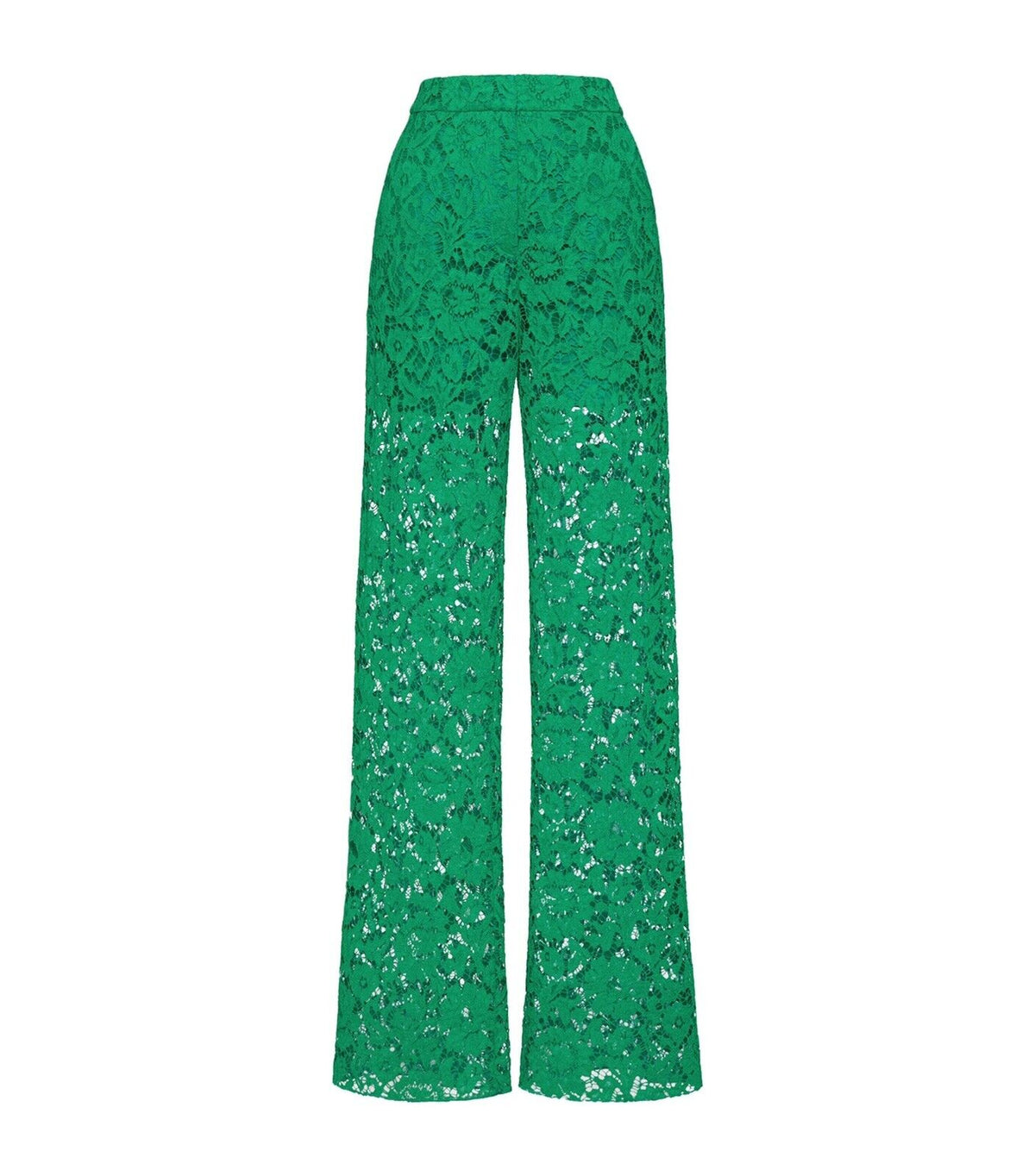 Valentino Garavani Lace Wide-Leg Trousers Pants size I 42 UK 10 US 6 ladies