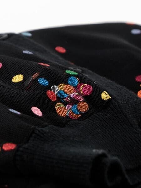 STELLA MCCARTNEY 2024 KIDS GIRLS’ Glitter Polka Dots Cardigan Size 8 years old children