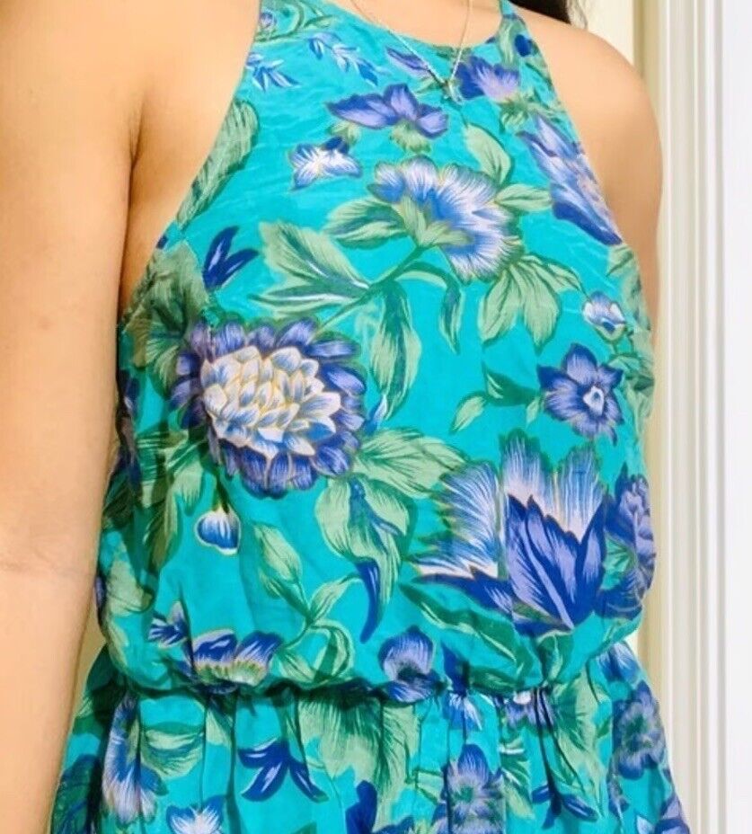 Zimmermann zimmermann Floral Silk & Cotton Romper Playsuit Size 0 XS ladies