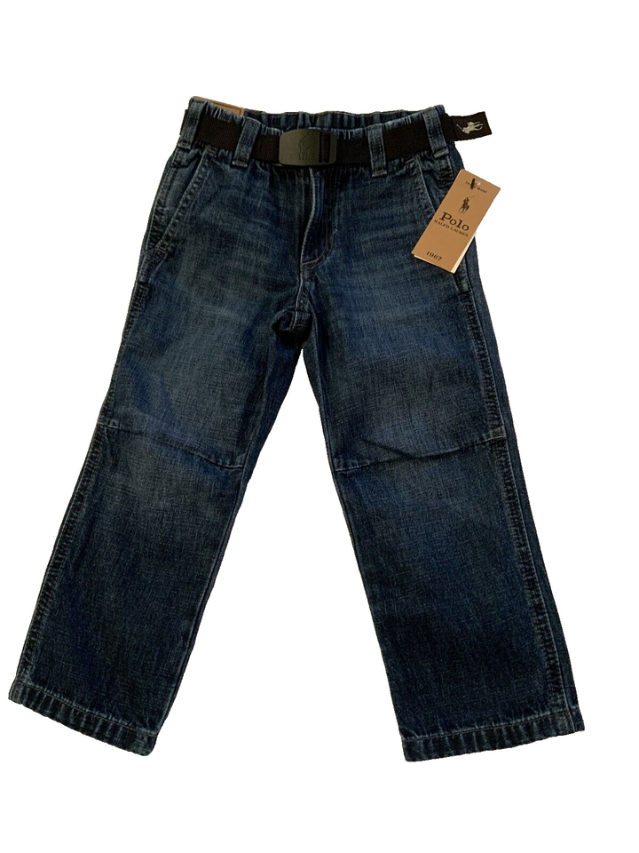 Polo Ralph Lauren Boys' Denim Blue Jeans Shorts Size 3 years children