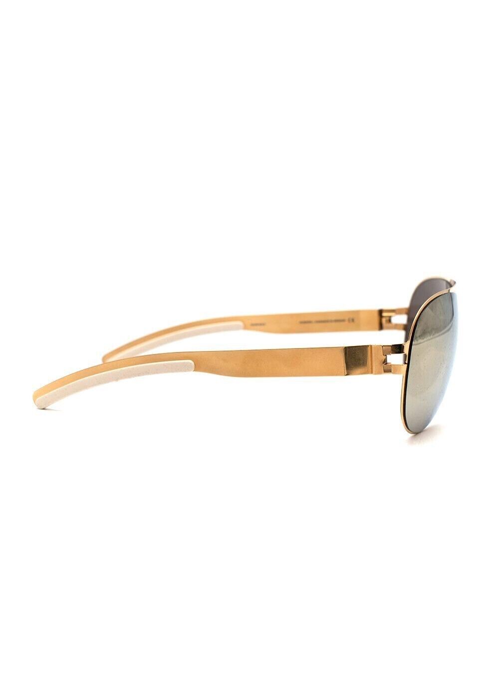 MYKITA x Bernhard Willhelm FRANZ 24K GOLD Limited Sunglasses Sex And The City ladies