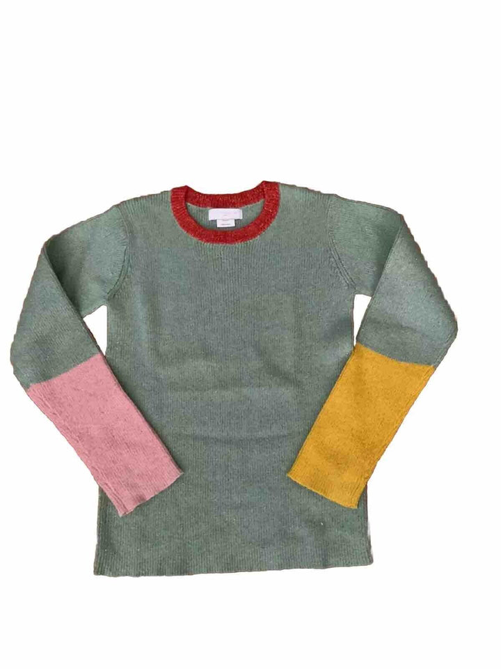 STELLA MCCARTNEY KIDS GIRLS’ Metallic Knit Sweater Jumper 10 years children
