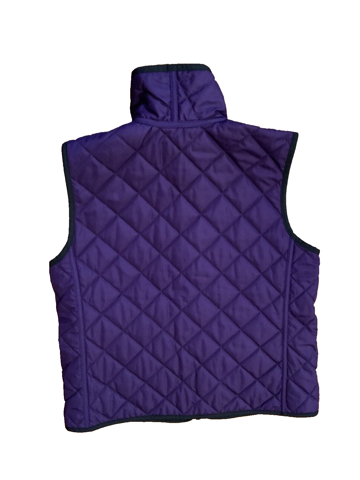 Ralph Lauren Reversible Equestrian Gold Chain Link Quilted Puffer Vest Gilet M ladies