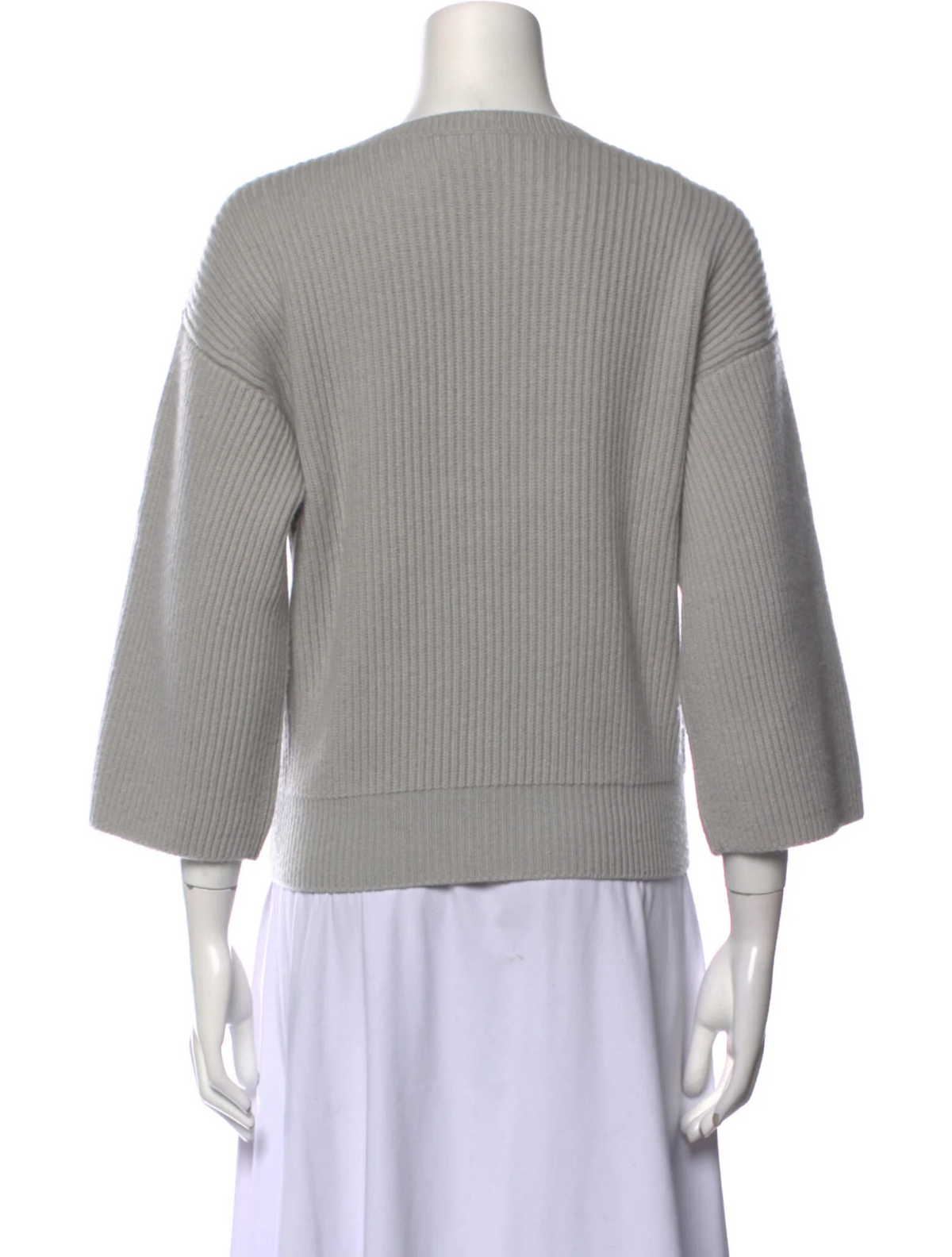 CHANEL 100% Cashmere Knit Open Cardigan Kimono Sweater Jumper F 40 UK 12 US 8 ladies