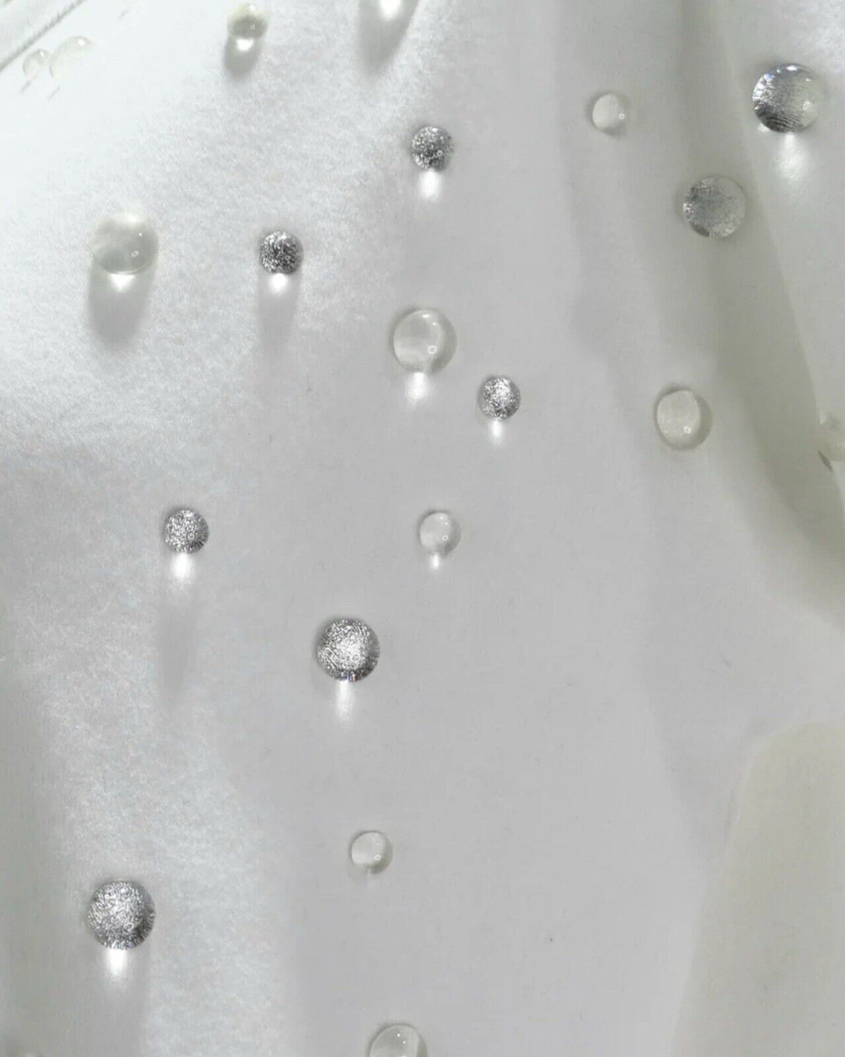 Chanel 2018 Water Drop Embellished Cotton Dress Size F 40 UK 12 US 8 ladies