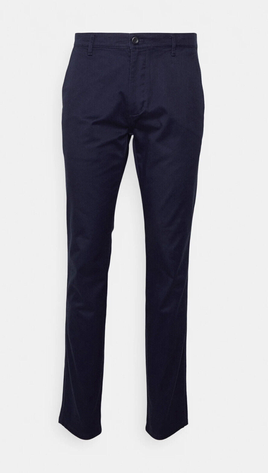 DOCKERS ORIGINAL CHINO SKINNY - Chinos in Navy Blue Pants Trousers Size 34 men